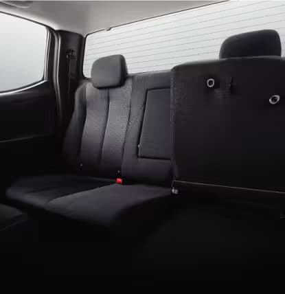 Flexible Rear Seats