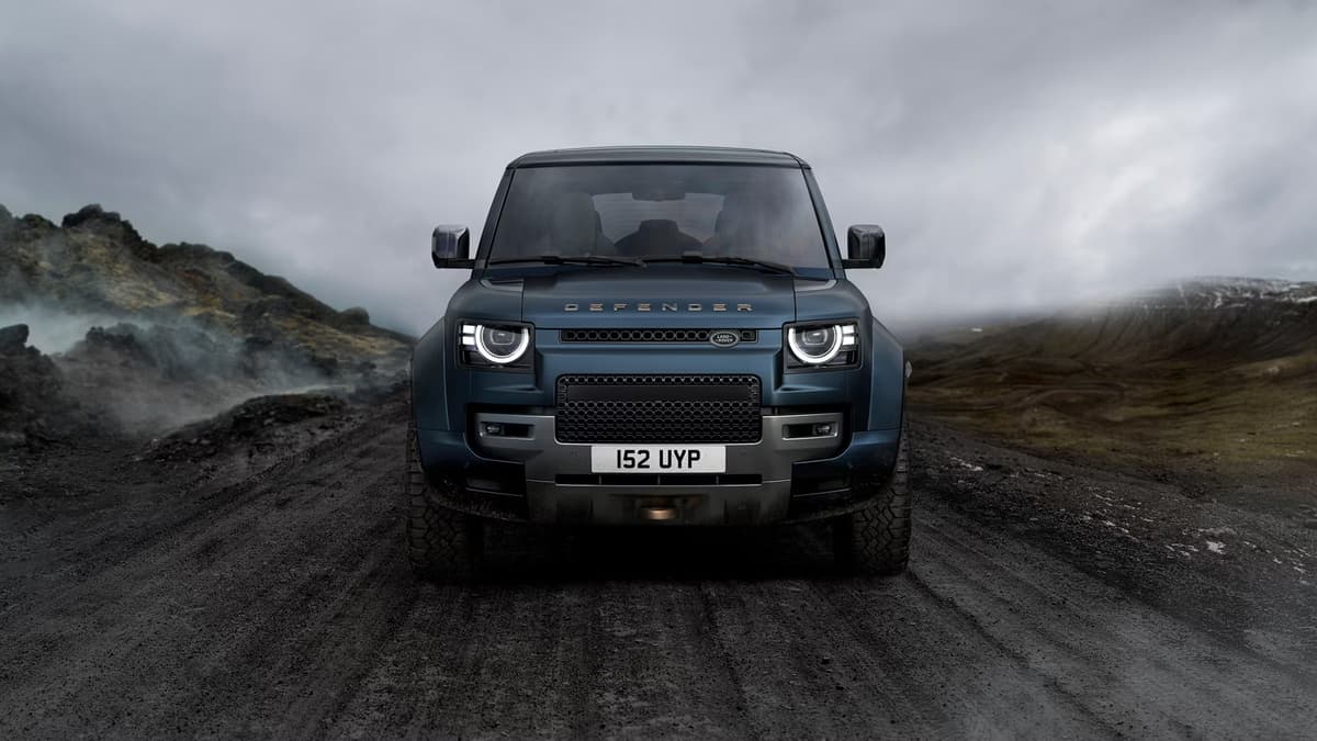 Land Rover Defender Front View
