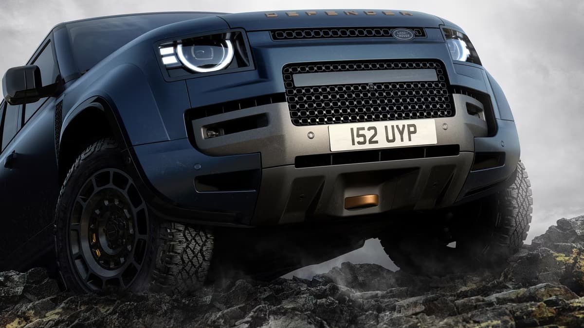 Land Rover Defender Front View