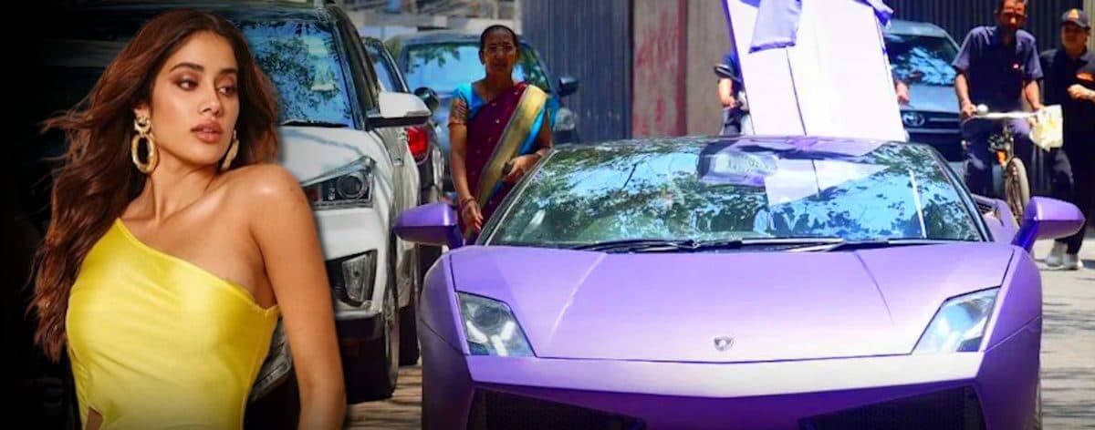 Ananya Birla Gifts Janhvi Kapoor a Lamborghini Gallardo Spyder Supercar