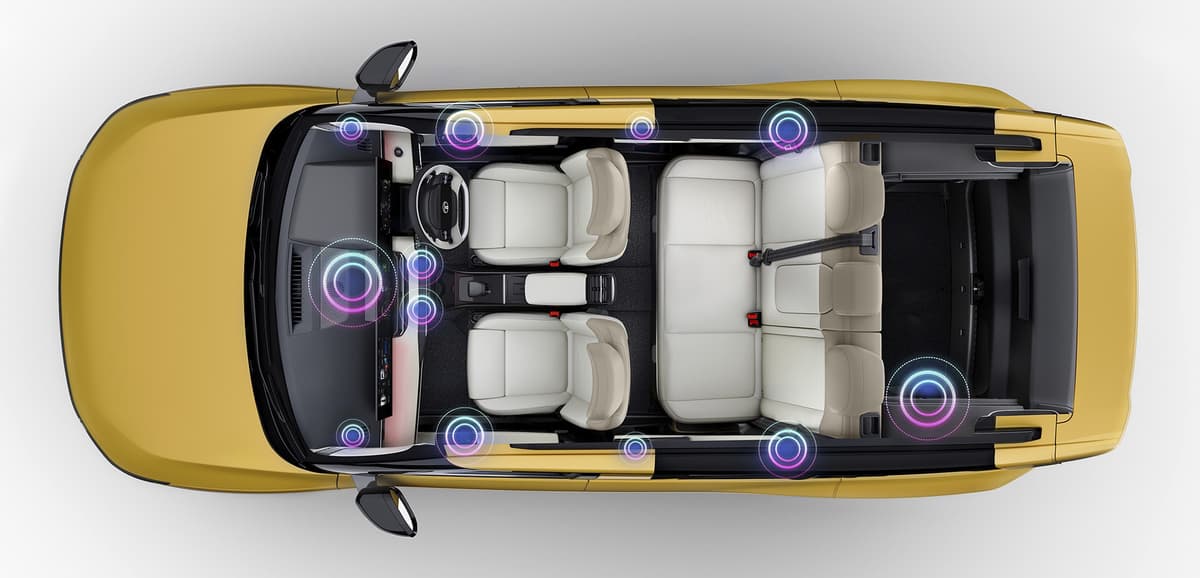 Tata Sierra Branded Speakers 10 Dolby Atmos Branding