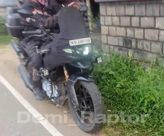 2025 TVS Apache ADV Seen for the First…